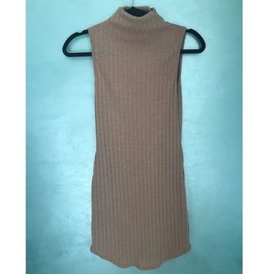 Tan Sweater Dress